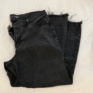 Old Navy Black Ankle Jeans